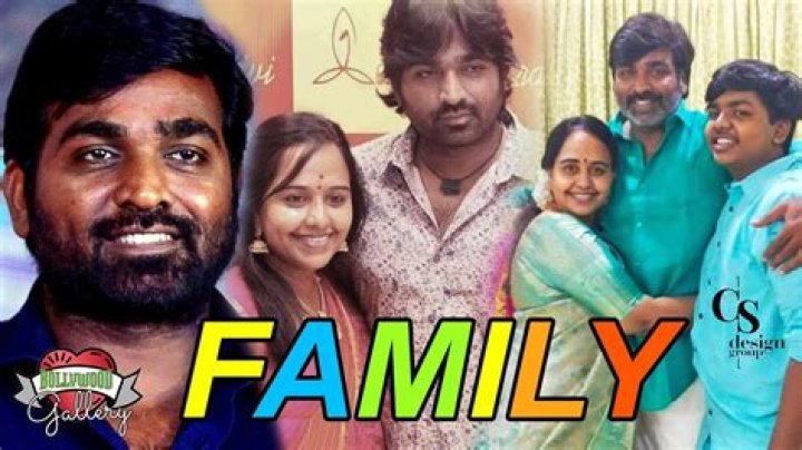 An Intimate Look Into The Family Life Of Vijay Sethupathy