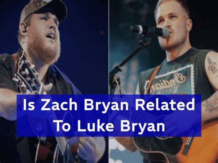 Are Luke Bryan And Zach Bryan Related? Let's Clear The Air