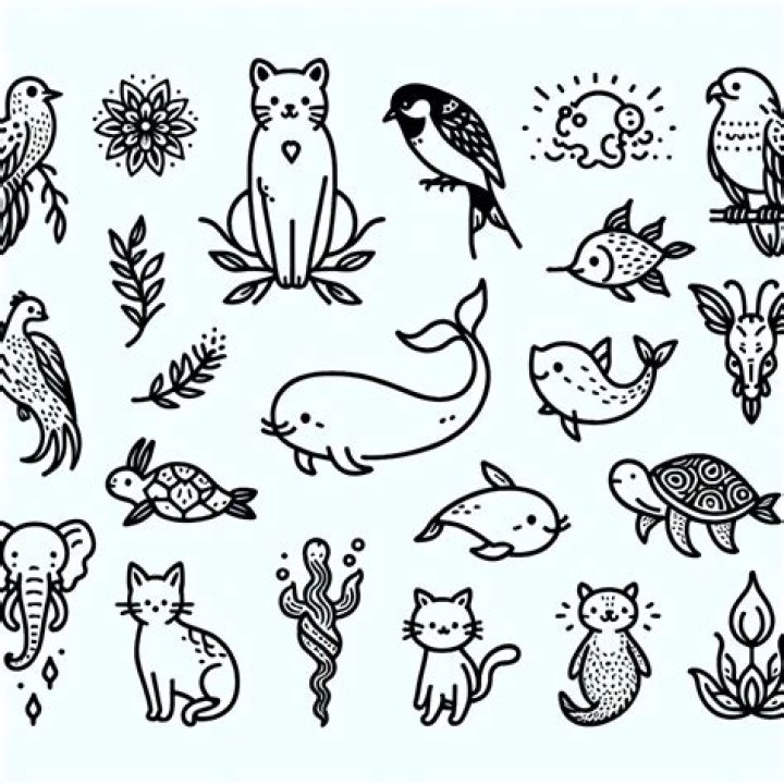 Browse Our Collection Of Simple Animal Tattoos Today