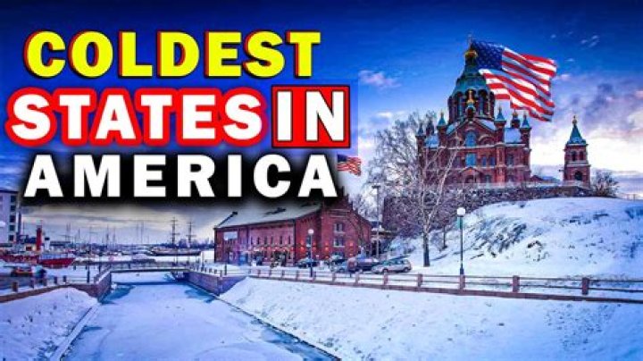 Coldest State Of Usa