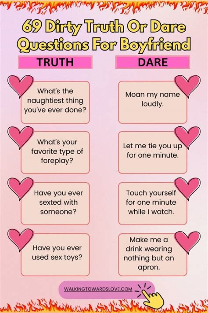 Dares To Tell Your Boyfriend