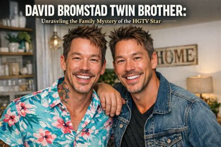 David Bromstad's Sibling Mystery Solved