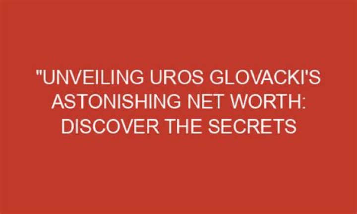 Discover The Secrets Behind His Wealth