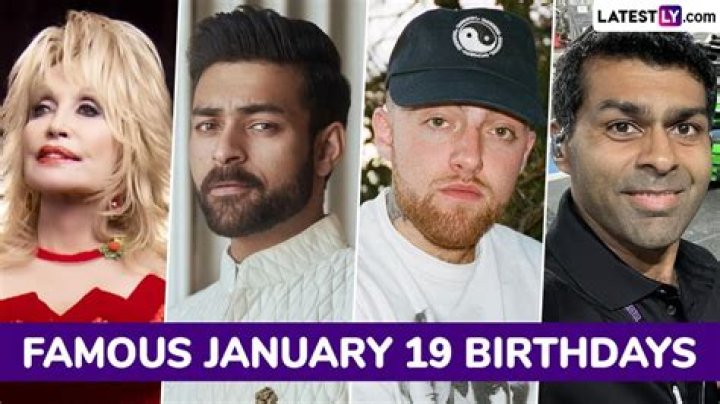 Famous Personalities: Celebrities Born On January 19