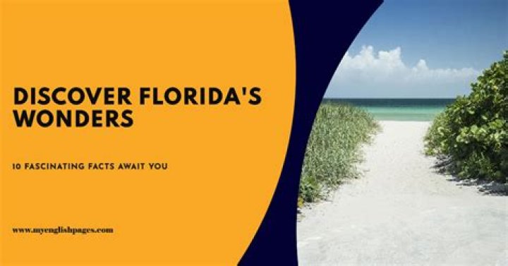 Florida State Interesting Facts