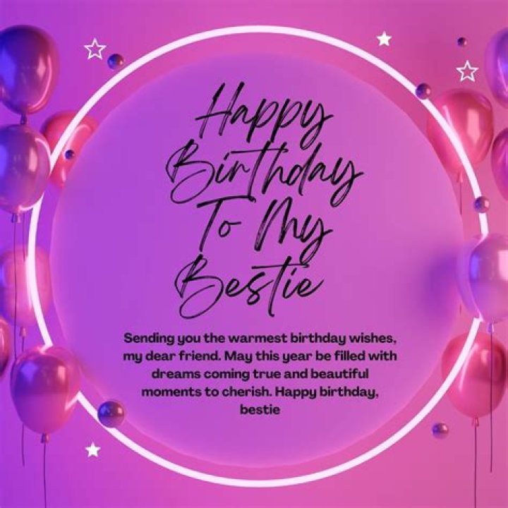 Happy Birthday Wishes For Your Bestie: A Heartfelt Celebration
