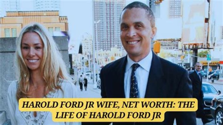 Harold Ford Jr.'s First Wife: A Legendary Union