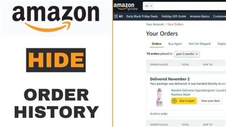 Hide Amazon Purchase From Spouse
