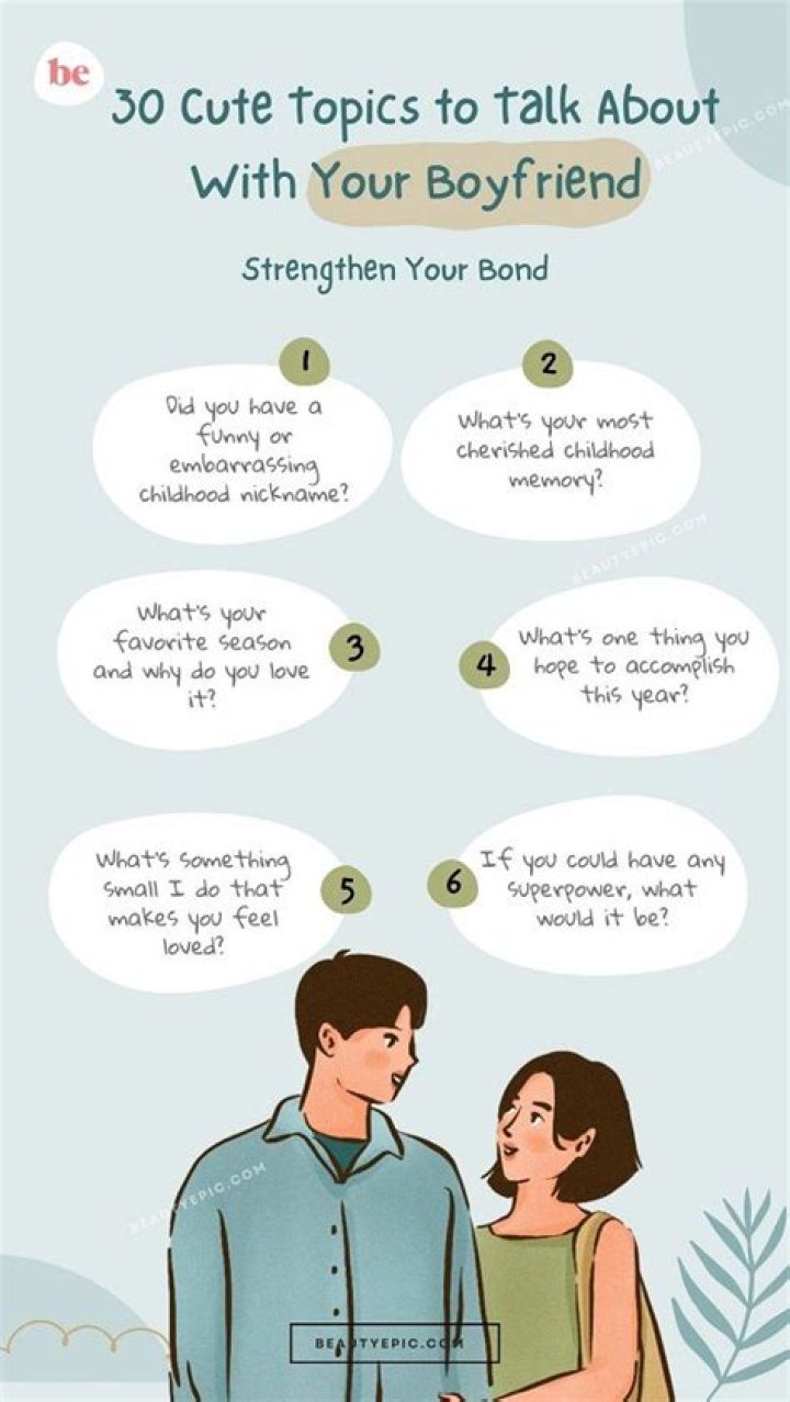 Interesting Topics To Talk To Your Boyfriend About