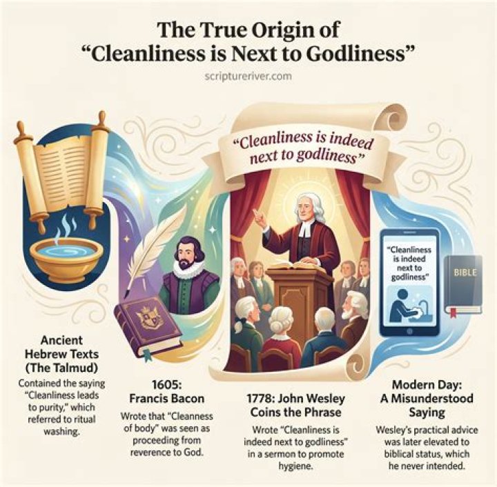 Is Cleanliness Next To Godliness In The Bible
