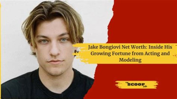 Jake Bongiovi Net