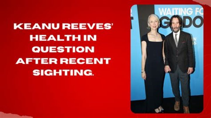 Keanu Reeves' Health: Exploring Recent Developments And Concerns