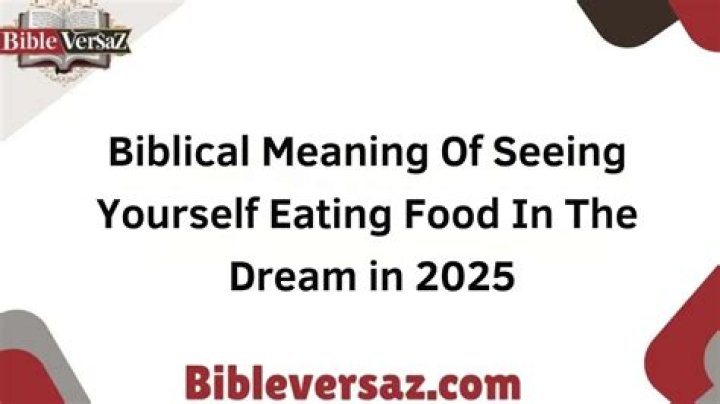 Meaning Of Eating In Dream