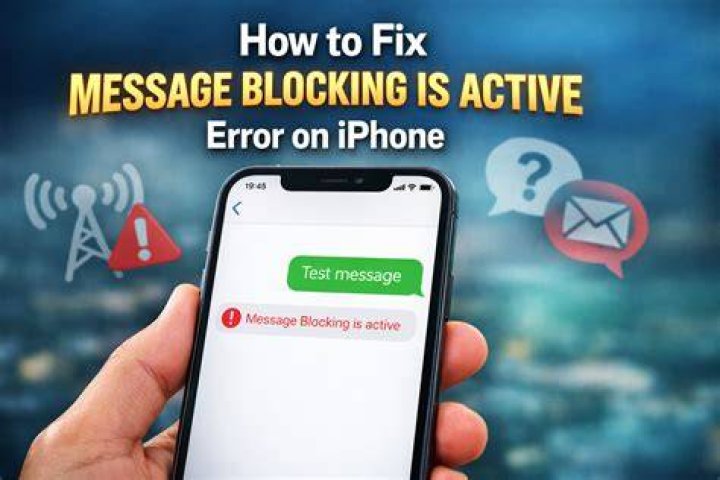 Message Block Is Active Iphone