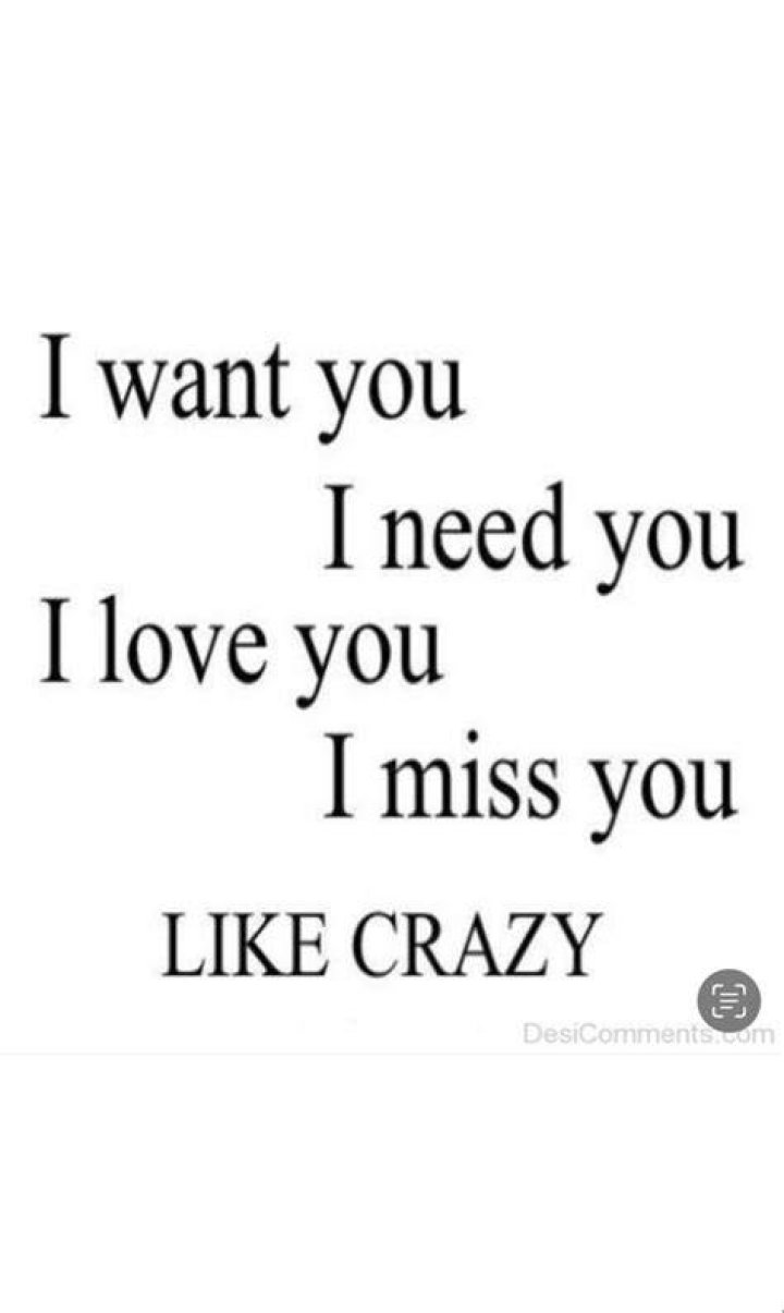Miss U Like Crazy Quotes
