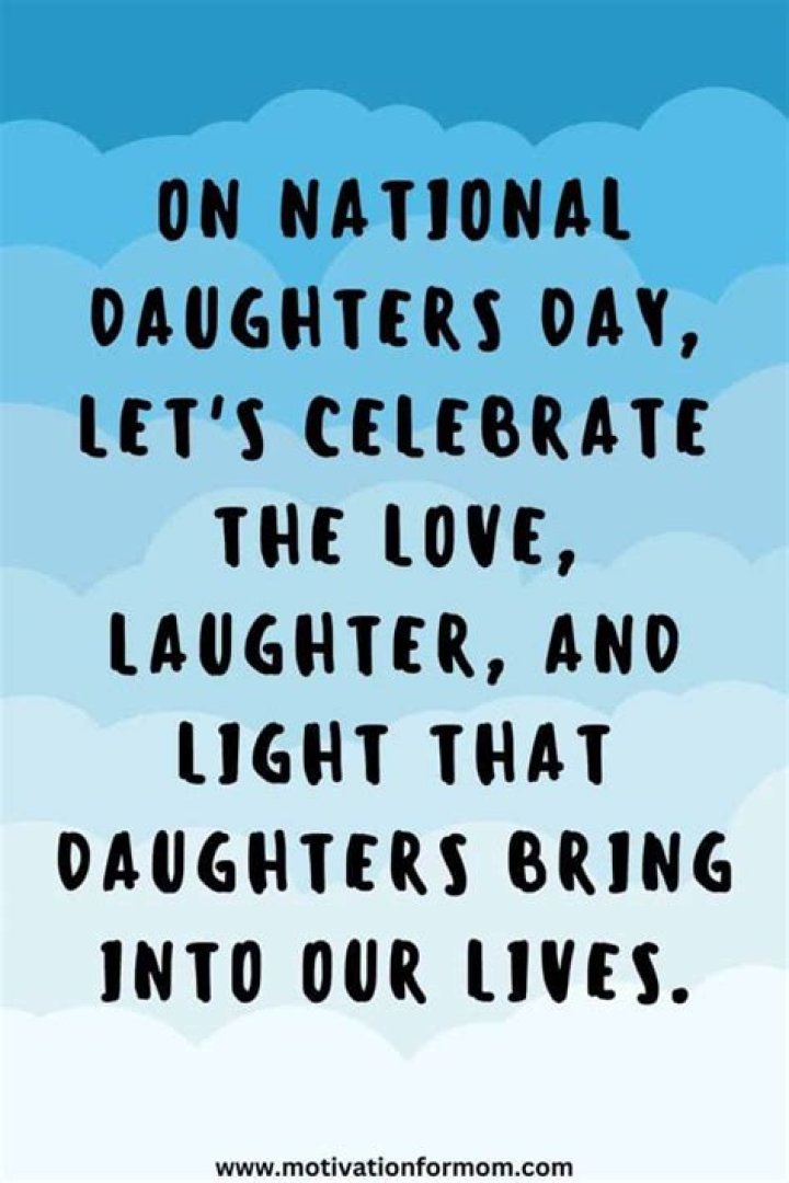 National Daughter Day Quote