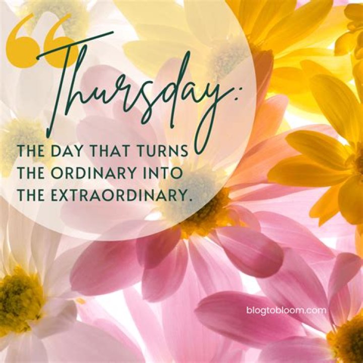 Quotes For Thursday