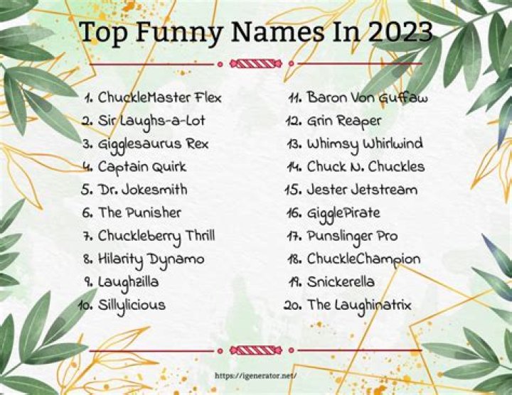 Random Funny Name