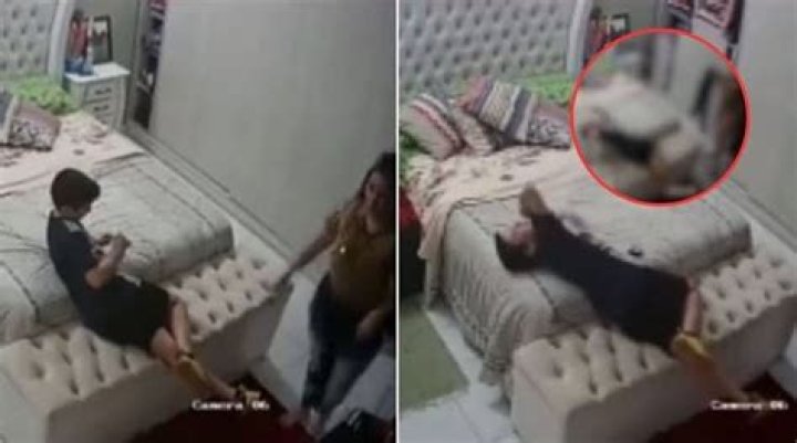 Shocking Kid And His Mom CCTV Video Full Length Exposed