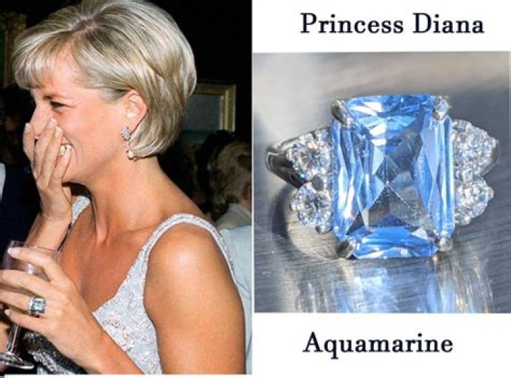 The Iconic Aquamarine Ring Once Belonging To Princess Diana