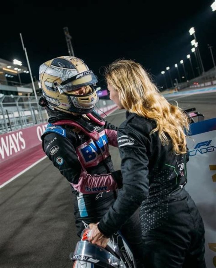 The Renowned Female Race Car Driver