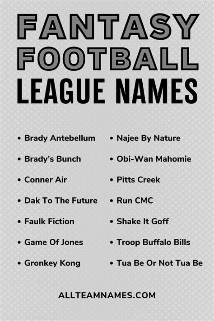 The Ultimate Guide To Hilarious Fantasy Football Sayings