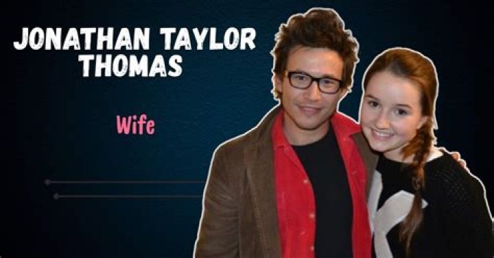 Top Result | Is Jonathan Taylor Thomas Married? Full Answer