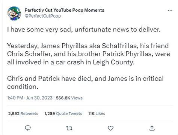 Tragedy On The Road: Schaffrillas Productions' Car Accident