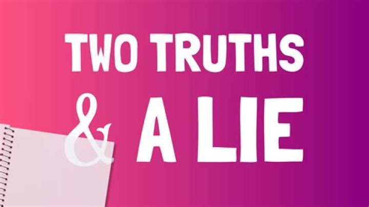 Ultimate Guide To Compelling "Two Truths And A Lie" Ideas