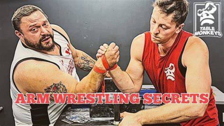 Unlocking The Secrets Of An Arm Wrestling Giant