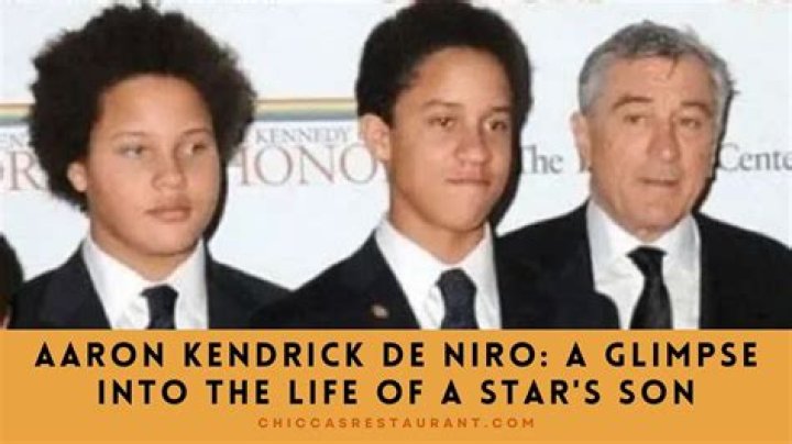 Unveiling The Genius Of Aaron Kendrick De Niro: Discoveries And Insights