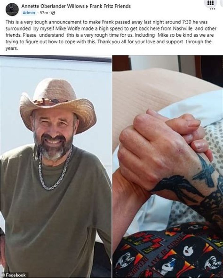 When Did Frank Fritz From American Pickers Die?