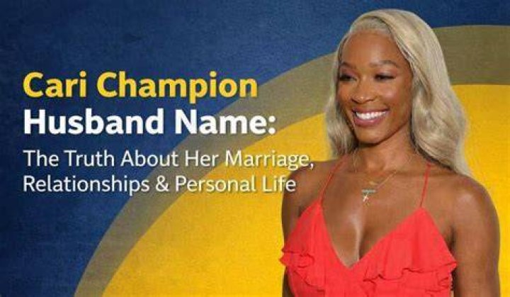Who Is Cari Champion Married To? Is She Single?